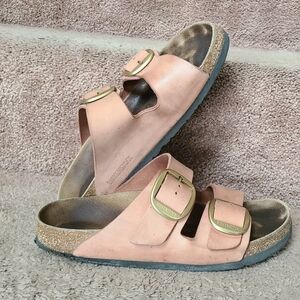 Birkenstock Sz 40/US 9 Womens Arizona Big Buckle Sandal Pink